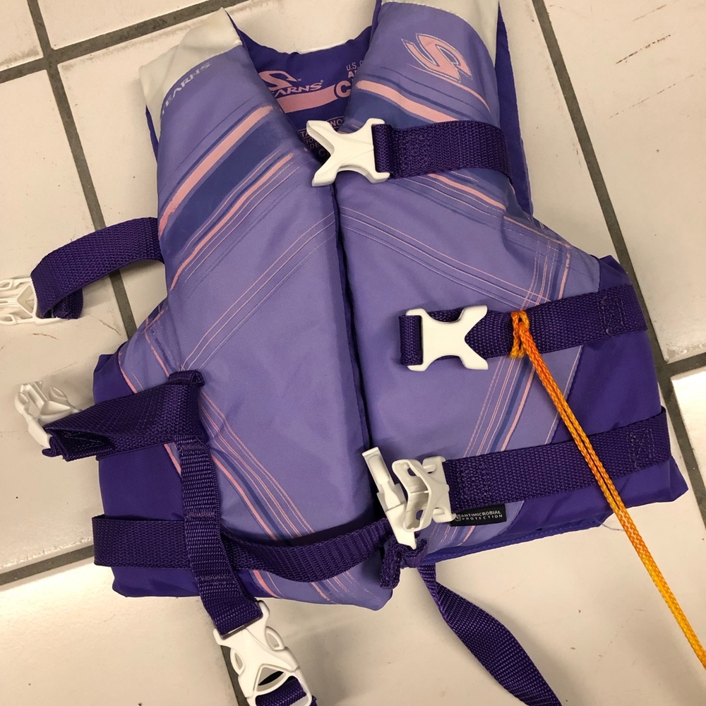 Girl Purple PWC life jacket